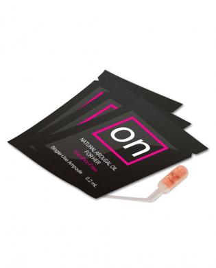 on natural arousal oil for her ampoule packet