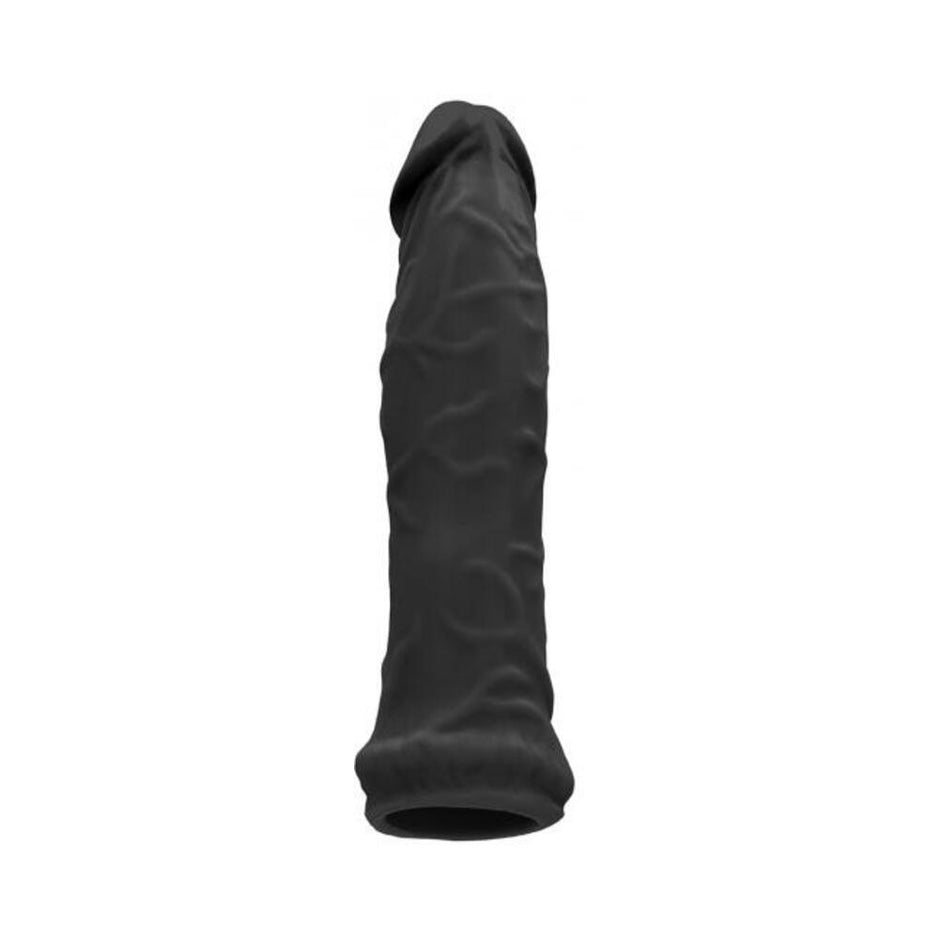 Realrock Skin 6 Inch. Penis Extender Sleeve - Black