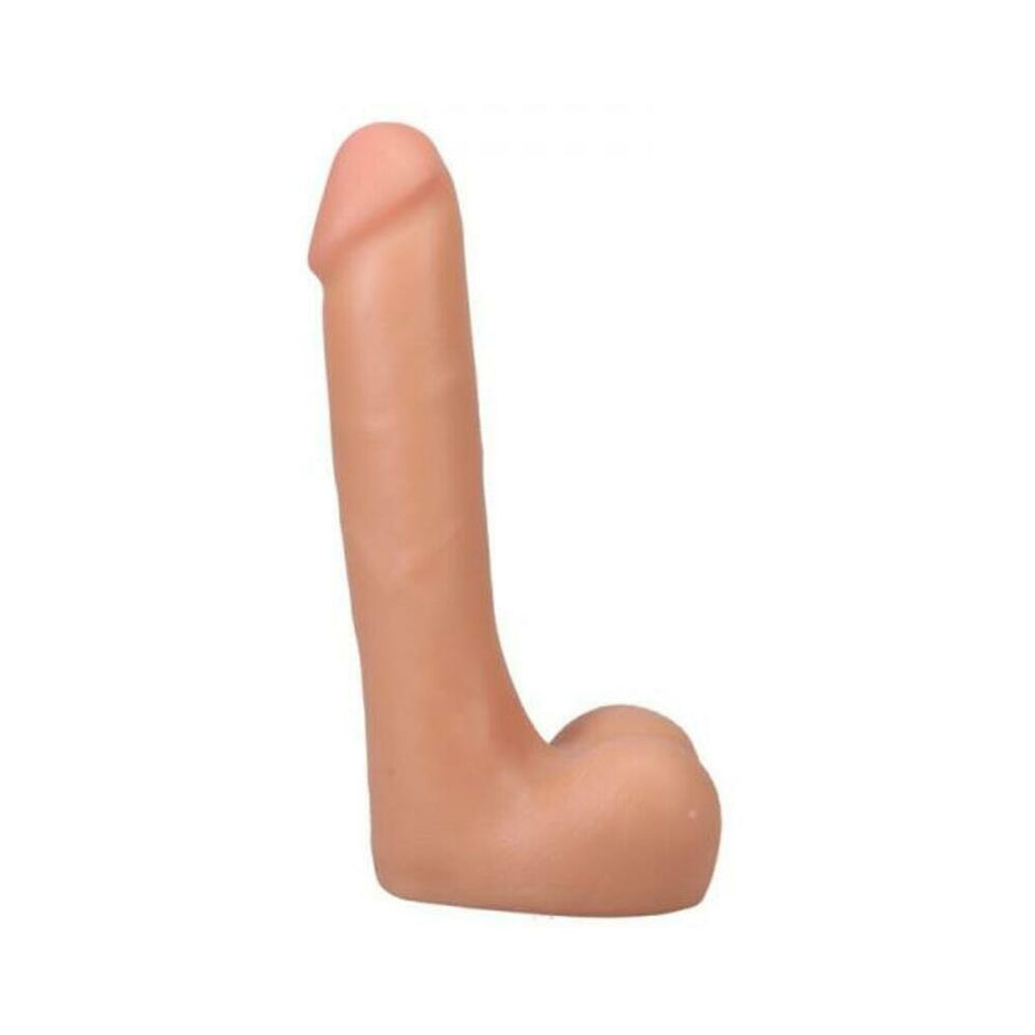 Realistic Cock 9 Inch Ultraskyn Vac-u-lock Dildo With Balls - Vanilla