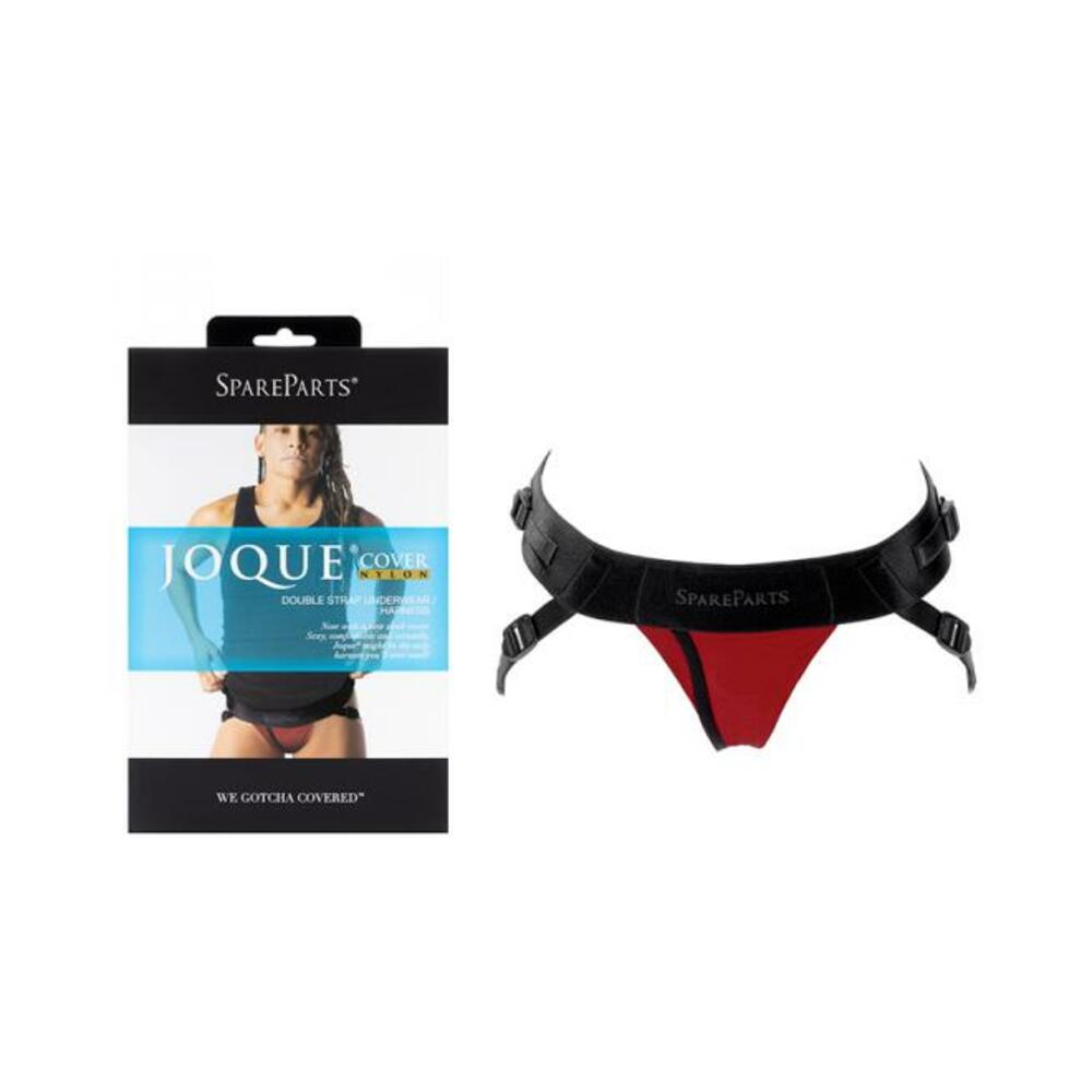 Spareparts Joque Cover Undwear Harness - Black/Red/Purple - Size A