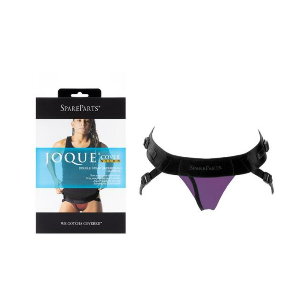 Spareparts Joque Cover Undwear Harness - Black/Red/Purple - Size A