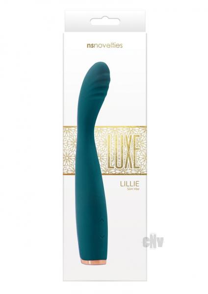 Luxe Lillie G-Spot Vibrator - Green