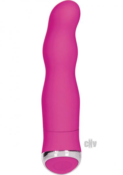 Classic Chic Curve 8 Function Pink Vibrator
