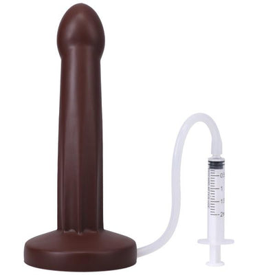 POP by Tantus espresso squirting dildo