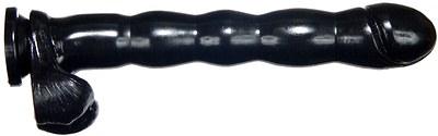 Armadingdong Balls - Huge 14" Black Dildo