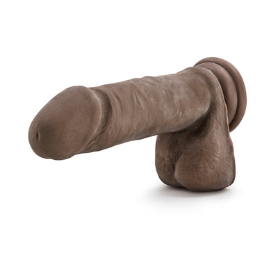 The BlackOut - 8" Hyper Realistic Black Dildo