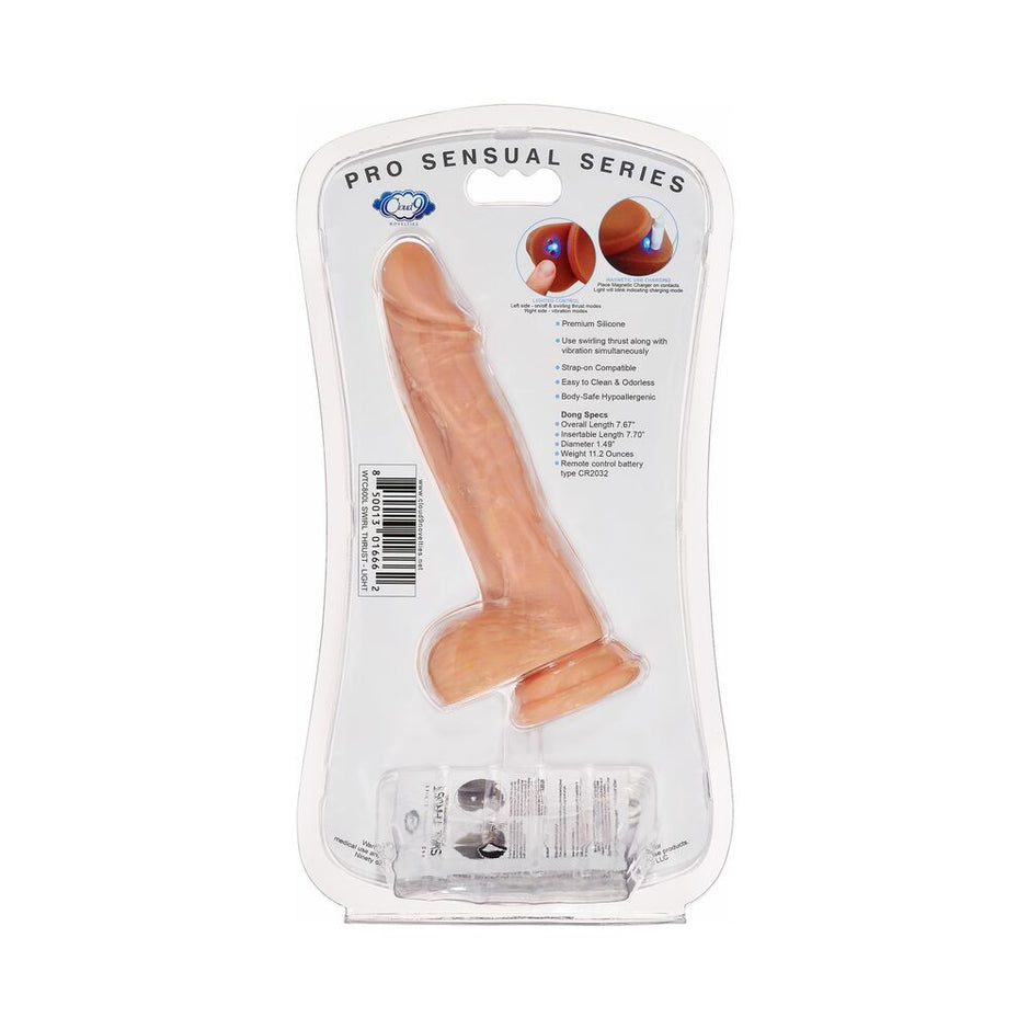 Cloud 9 Dual Density Real Touch 7 inches Dong with Balls
