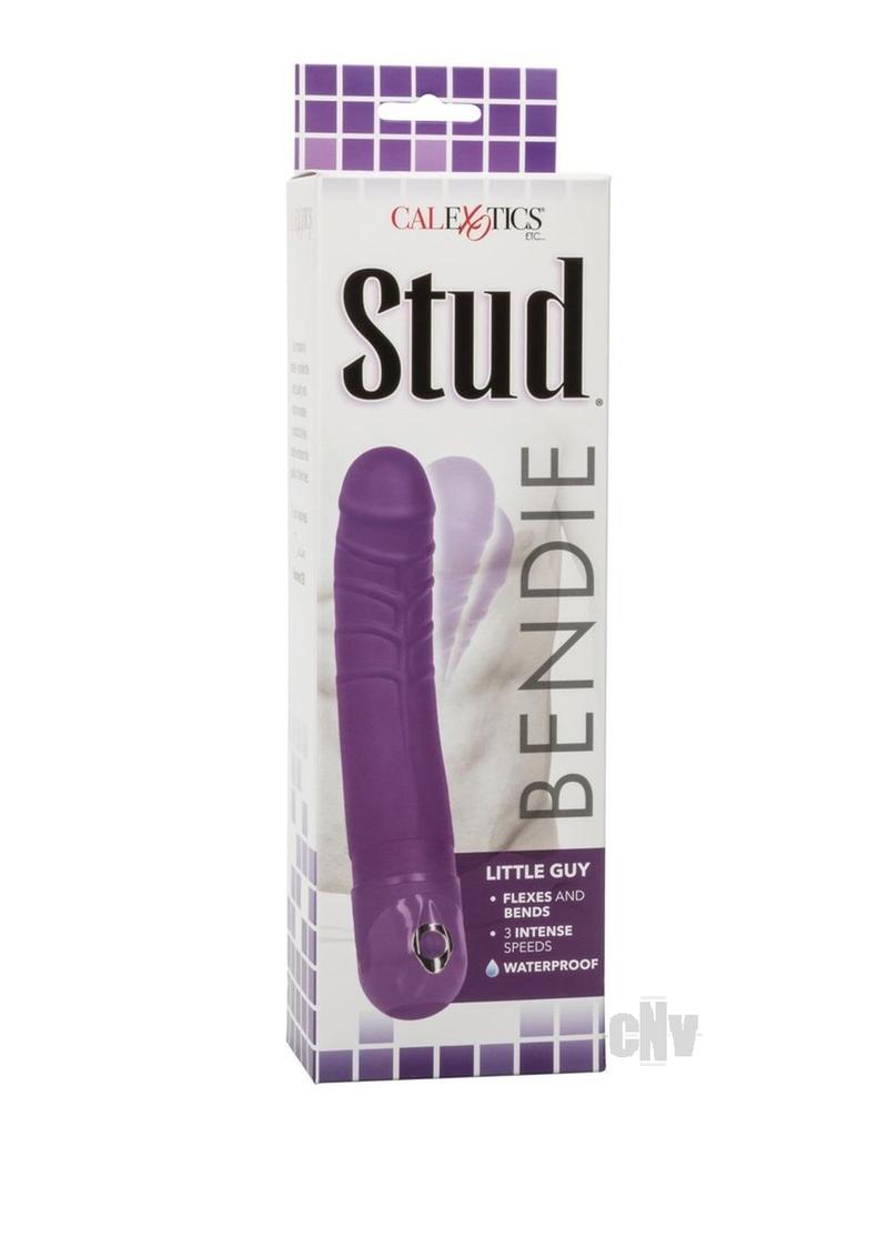 Bendie Power Stud Little Guy Vibrator - Purple