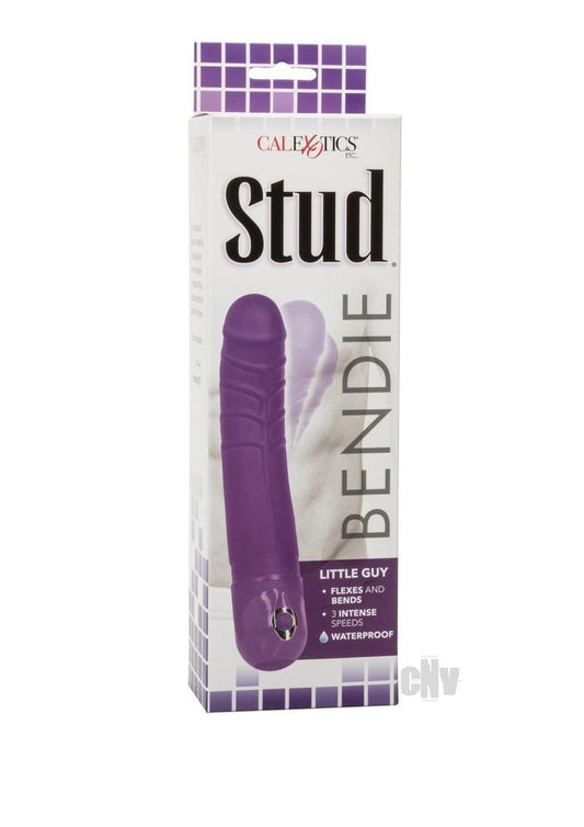 Bendie Power Stud Little Guy Vibrator - Purple