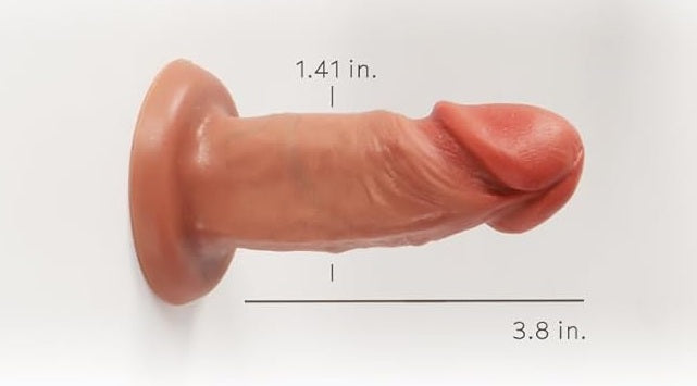 3.8 inch mini realistic dildo