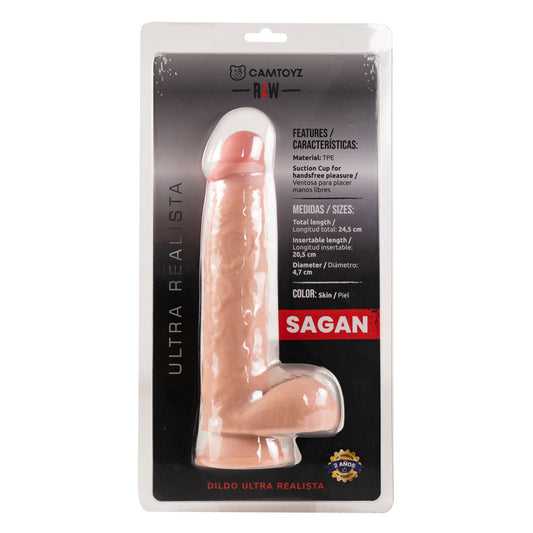Camtoyz Raw Sagan medium ultra realistic dildo