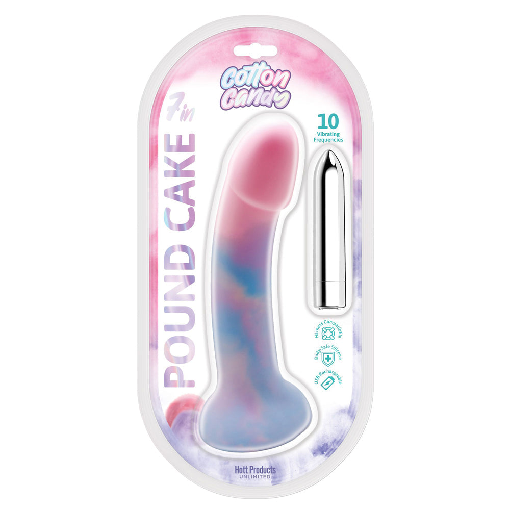Cotton Candy Pound Cake 7.5 inch dildo