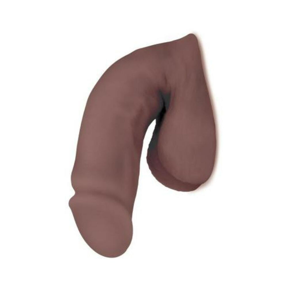 Whipsmart Showing 6" Packer Dildo - Brown