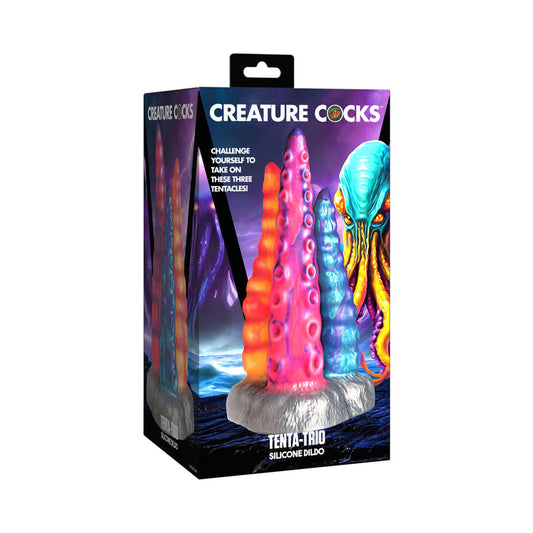 Creature Cocks Tentacle Trio silicone tentacle dildo