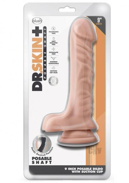 Dr Skin Plus Pose Dildo 9 Vanilla