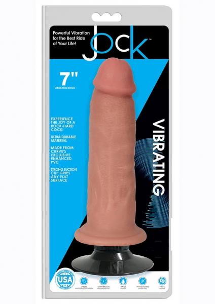 Jock Vibrating Dong No Balls 7 Vanilla