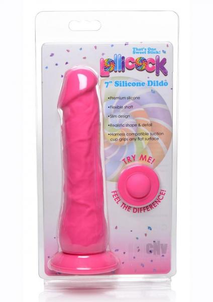 Lollicock Silicone Dildo 7 Cherry