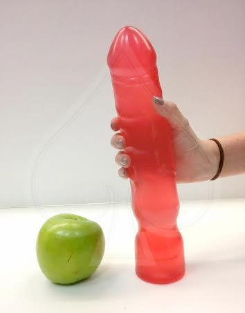 Crystal Jellies 12 Big Boy Dong - Pink