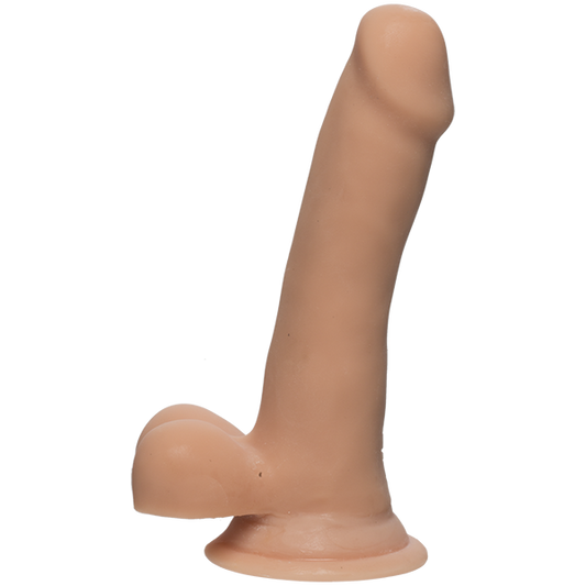 The Slim D Ultraskyn Dildo 6" - Beige