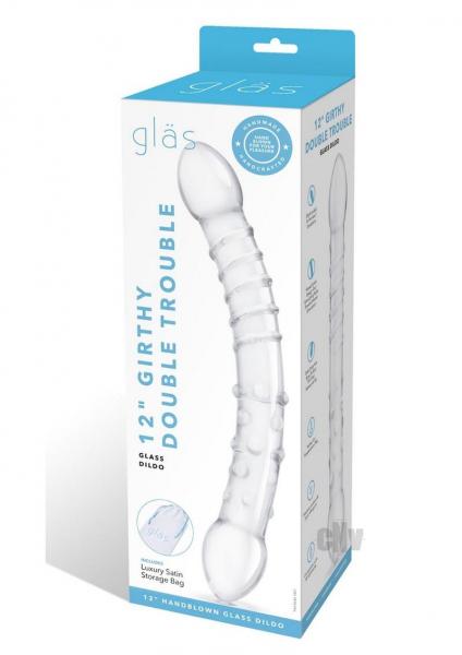 Glas Double Trouble 12 inch double ended glass dildo