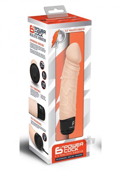 Pc Realistic Vibrator 6.5 Nude