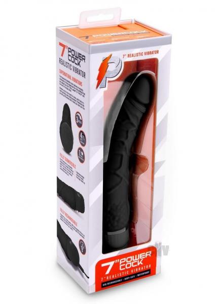 Pc Realistic Vibrator 7 Black