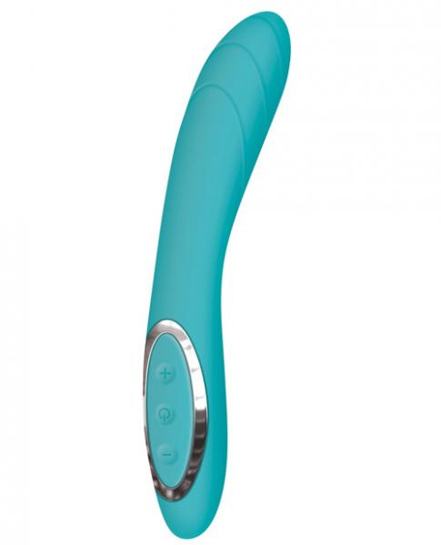 G-Gasm Curve G-Spot Vibrator Teal Green
