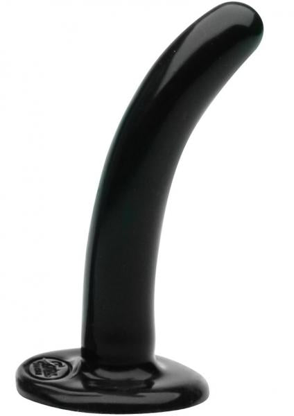 Silk Small Silicone Dildo 4.5 Inch Black