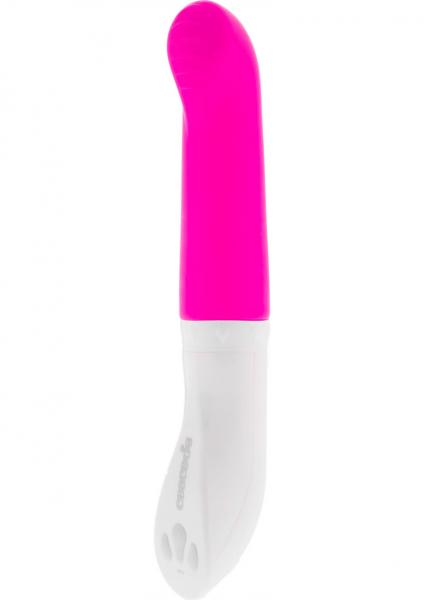 Cascade Ripple Self Lubricating Silicone Vibe Pink