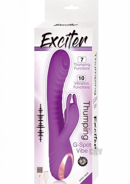 Exciter Thumping Gspot Vibe Purple