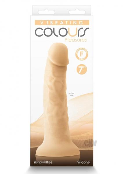 Colours Pleasures Dildo Vibe 7 White