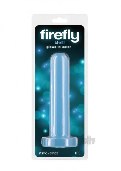 NS Novelties Firefly Thrill small blue glow in the dark dildo