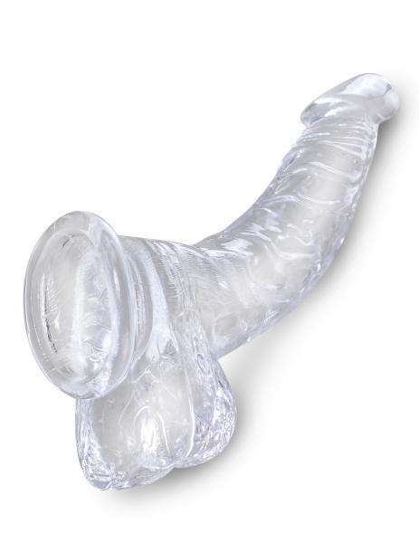 King Cock Clear 7.5 Inches Cock With Balls