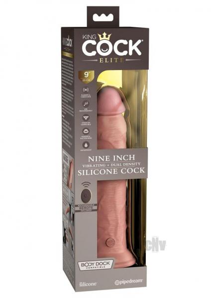 Kc Elite Dual Dense Vibe Cock 9 Light