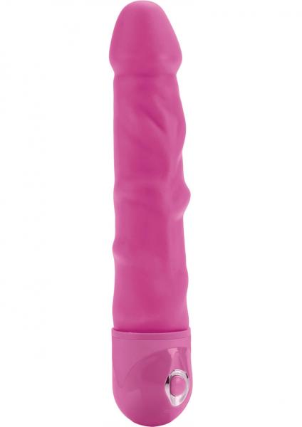 Bendie Power Stud Rod Dildo Pink Waterproof 7 Inch