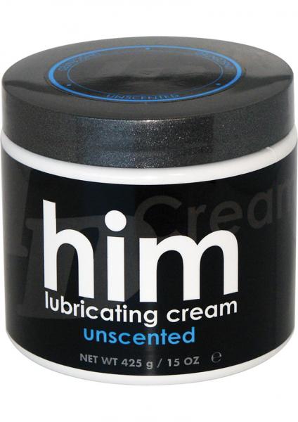 ID Him Lubricating Cream Oil Based Unscented 15 Ounce