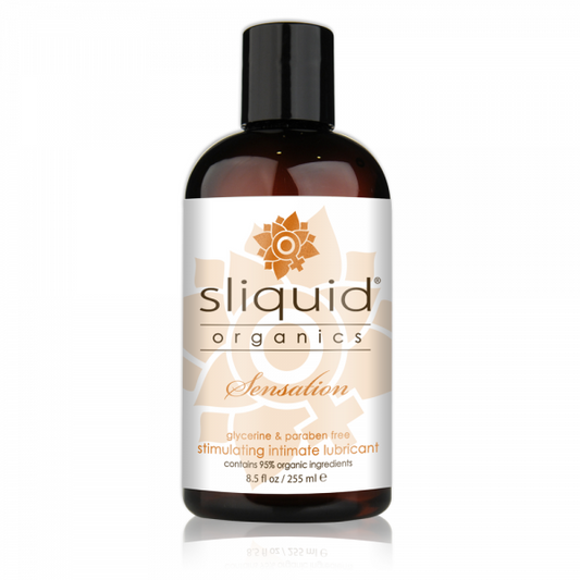 Sliquid Organics Sensations Warming Lubricant 8.5oz