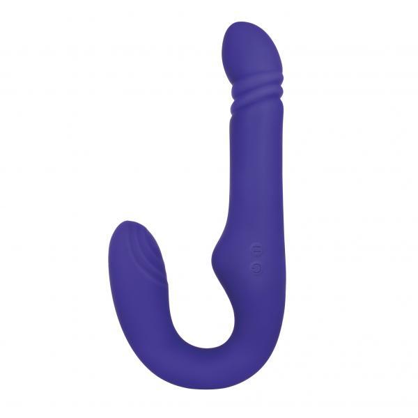 Adam & Eve Eve's Ultimate Thrusting Strapless Strap On - Purple