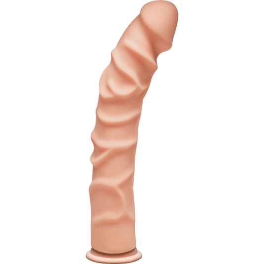 D Ragin D 10 inches Vanilla Ultraskyn Beige Dildo