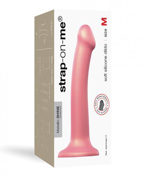 Strap On Me Flexible Dildo - Metallic Rose