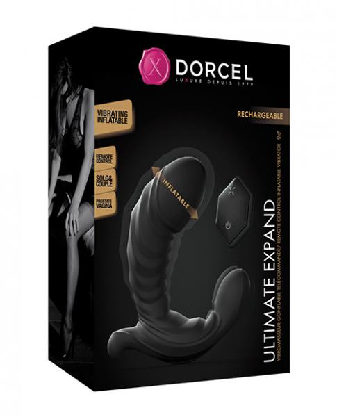 Dorcel Ultimate Expand Butt Plug W/remote - Black