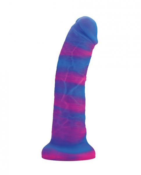 Nobu Rainbow 8" Dildo W/suction Cup - Cosmic