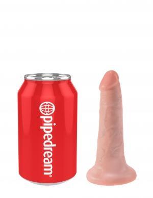 Pipedream King Cock 5 inch beige small realistic dildo