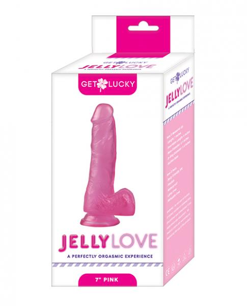 Voodoo Get Lucky 7" Jelly Series Jelly Love - Pink