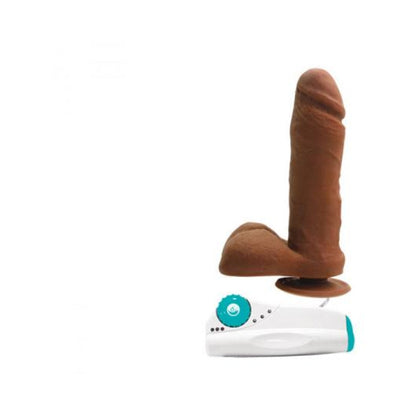 Average Joe The Carpenter Mauricio Vibrating Dildo-  Brown