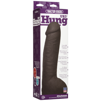 Vac-U-Lock Ultraskyn 12 Hung - Chocolate