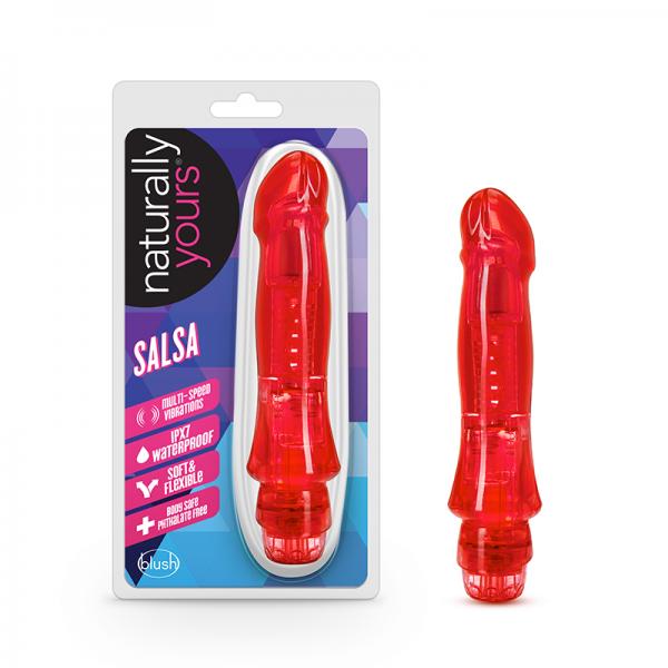 Naturally Yours - Salsa Vibrator - Red