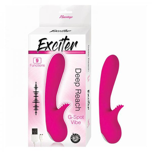 Exciter Deep Reach G-Spot Vibe - Pink