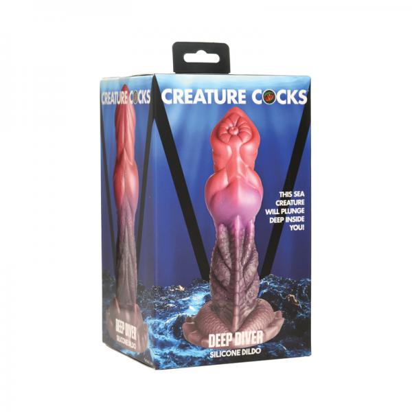 Deep Diver silicone fantasy dildo