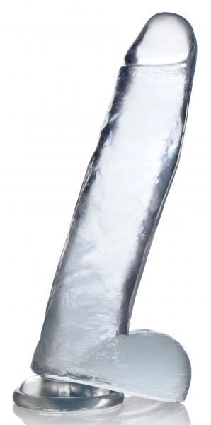 Curve Jock C-Thru 11 inch clear dildo